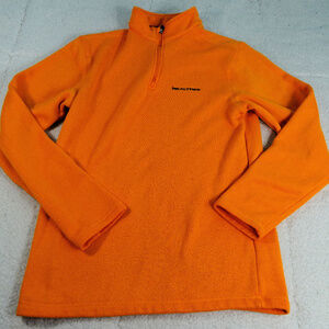 Realtree Orange Fleece Hunting Qtr Zip Jacket Sm
